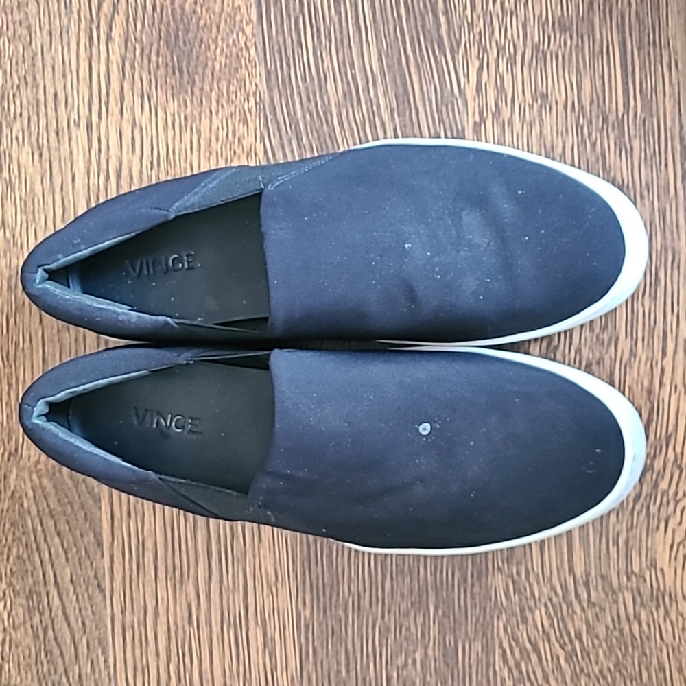 Vince Platform Slip Ons